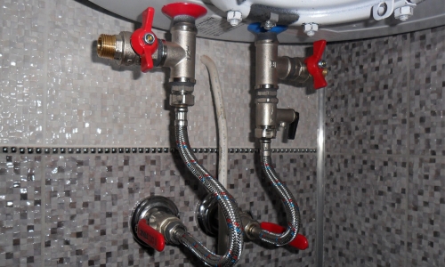 Подключение водонагревателя к системе водопровода